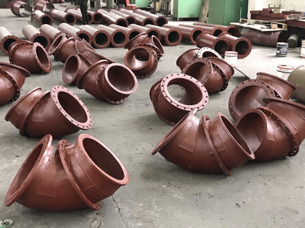 耐磨管道的種類很多：稀土合金耐磨管、燒結(jié)陶瓷管、雙金屬耐磨管等。