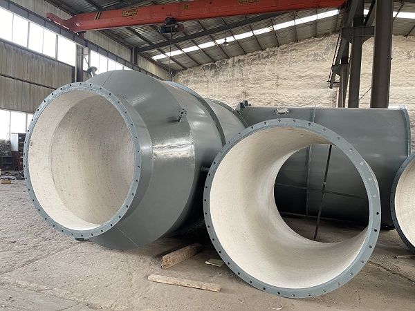 洗煤廠陶瓷復合耐磨管道