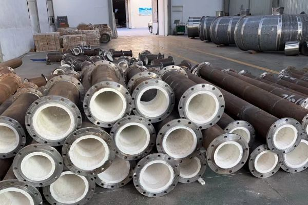 定制耐磨陶瓷管道加工